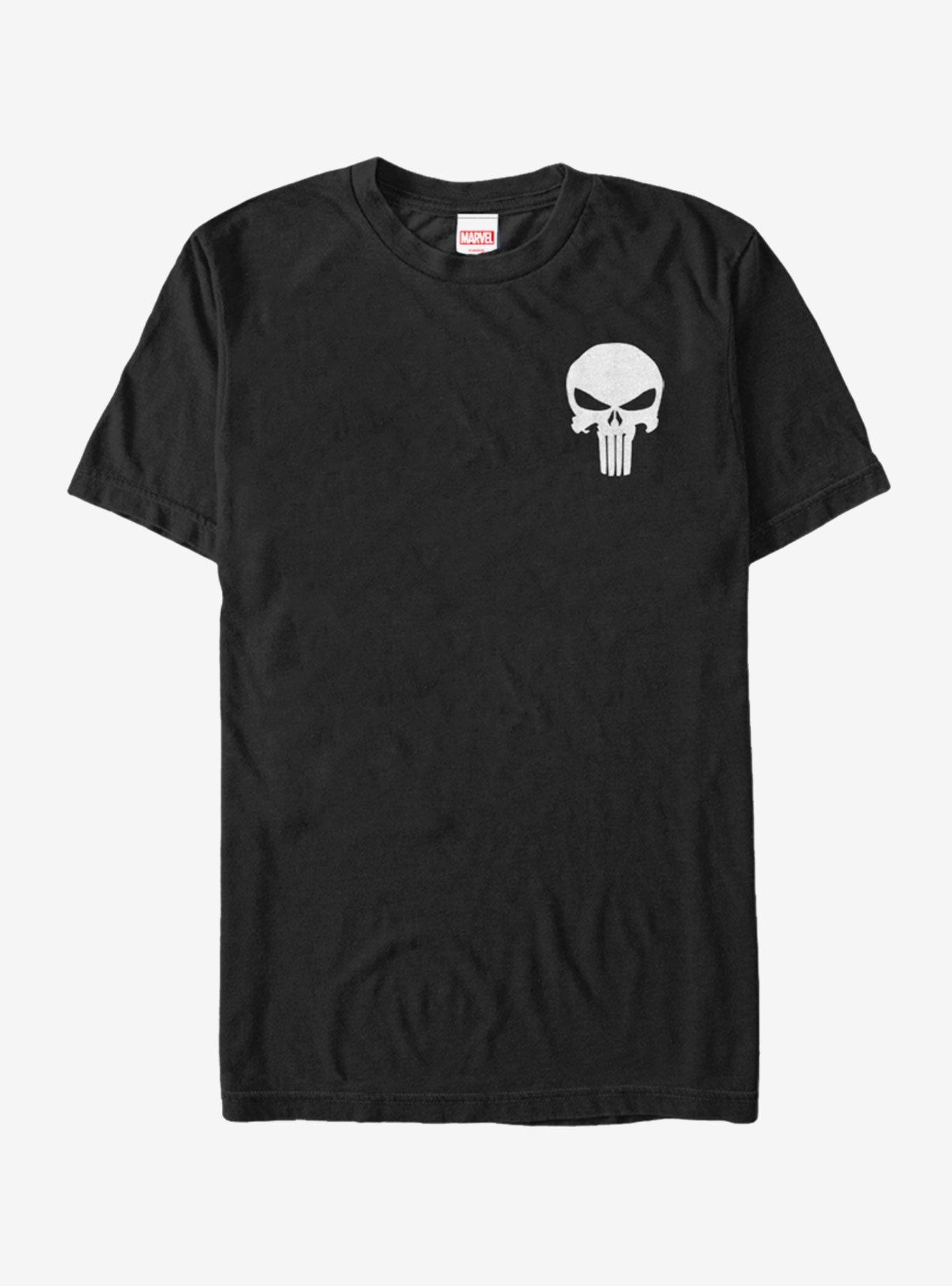 Marvel Punisher Classic Skull Symbol T-Shirt, , hi-res