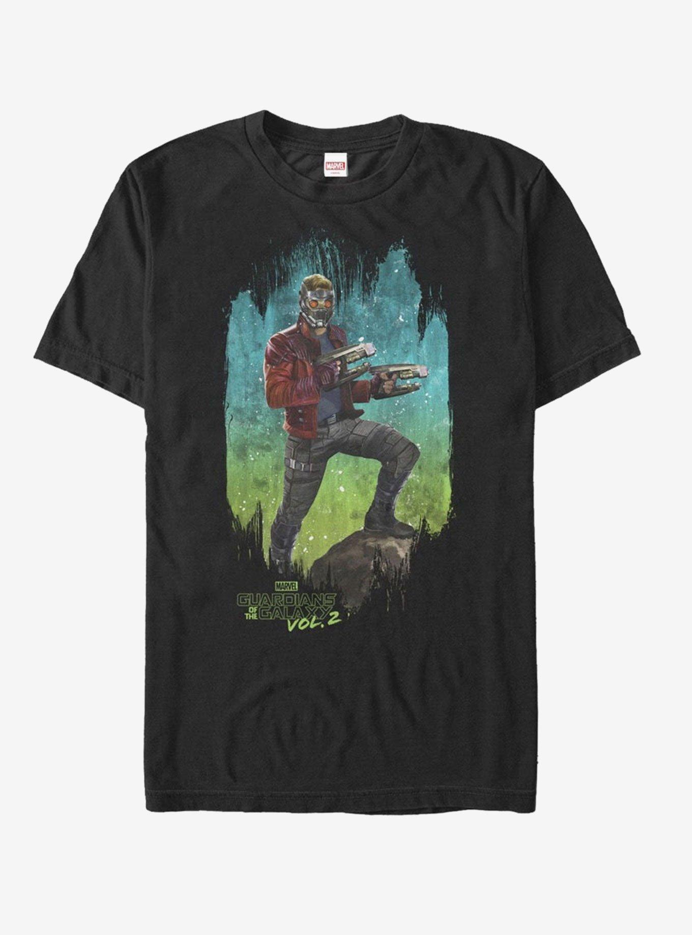 Marvel Guardians of Galaxy Vol. 2 Star-Lord Night  T-Shirt, , hi-res