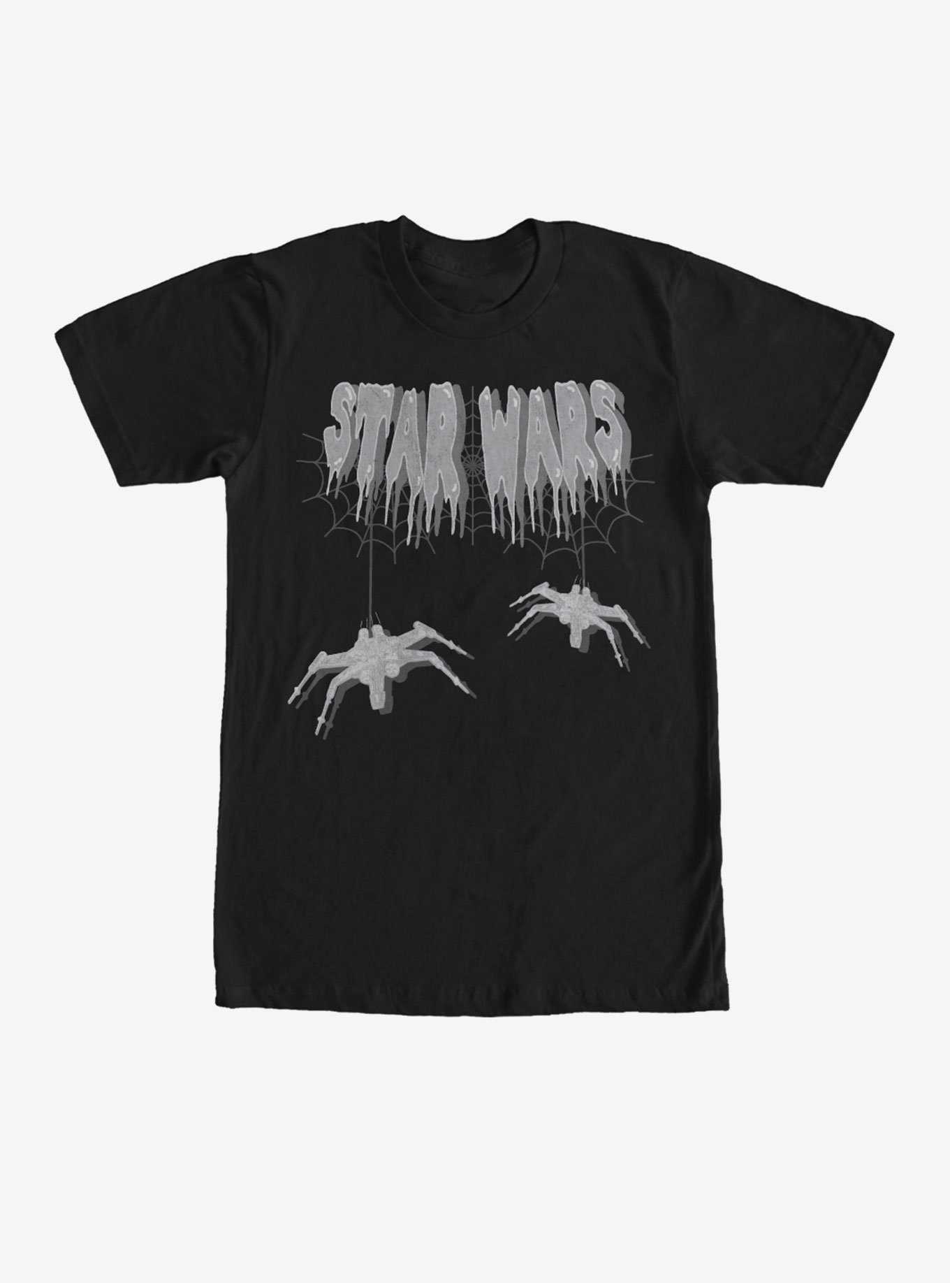 Star Wars X-Wing Halloween Spiders T-Shirt, , hi-res