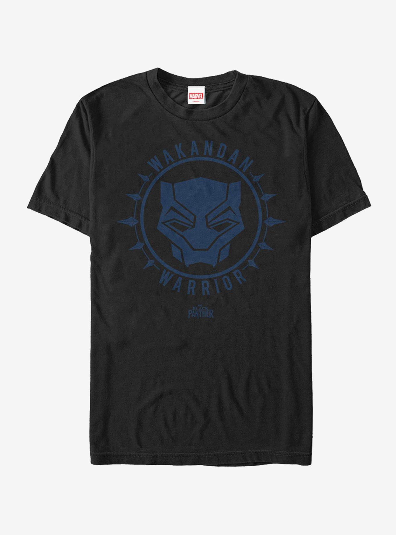Marvel Black Panther 2018 Wakanda Night Mask T-Shirt, BLACK, hi-res