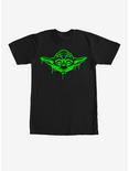 Star Wars Halloween Dripping Jedi Master Yoda T-Shirt, BLACK, hi-res