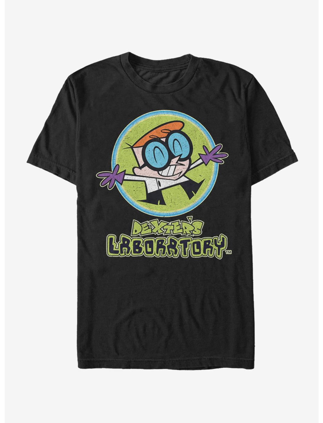Cartoon Network Dexter's Lab Logo T-Shirt - BLACK | BoxLunch