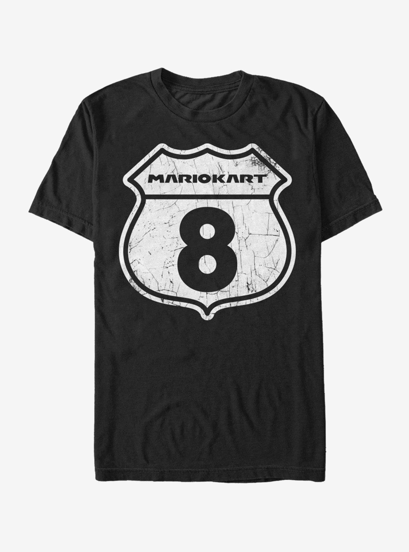 Nintendo Mario Kart 8 Interstate Sign T-Shirt, , hi-res
