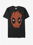 Marvel Deadpool Shell Cases Face T-Shirt, BLACK, hi-res