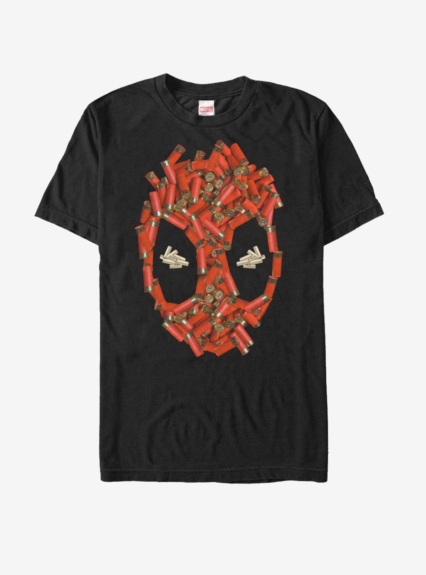 Marvel Deadpool Shell Cases Face T-Shirt, , hi-res