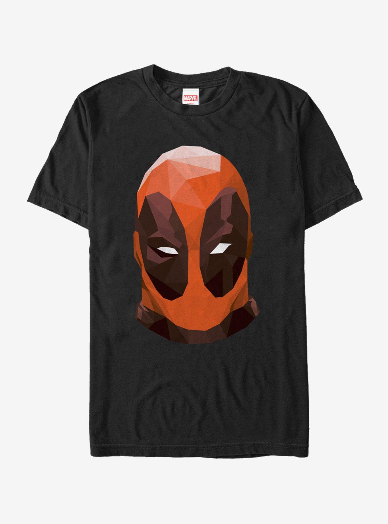 Marvel Geometric Deadpool Mask T-Shirt, , hi-res