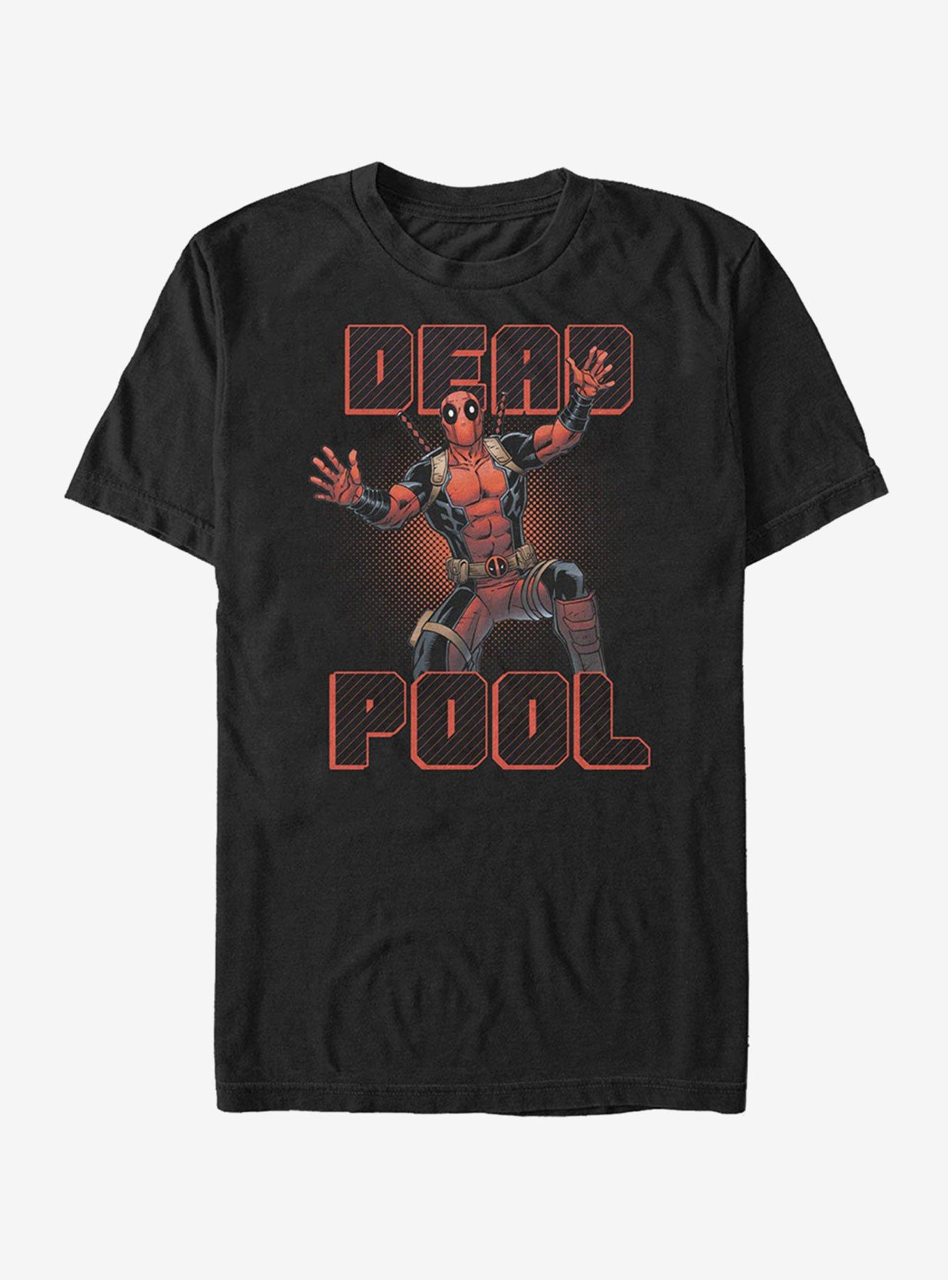 Marvel Deadpool Stripes T-Shirt, , hi-res