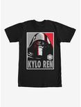 Star Wars The Force Awakens Kylo Ren Poster T-Shirt, BLACK, hi-res