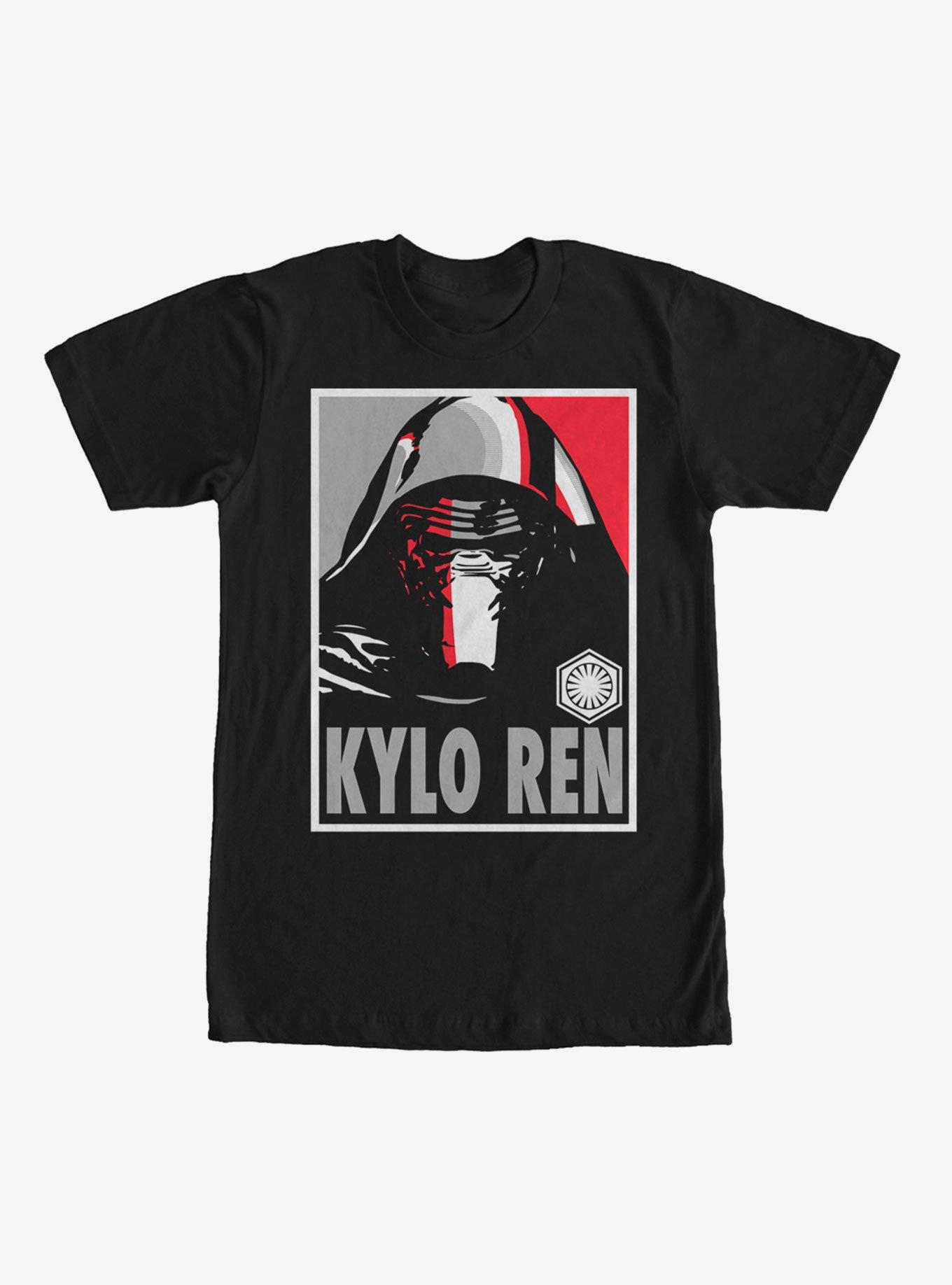 Star Wars The Force Awakens Kylo Ren Poster T-Shirt, , hi-res