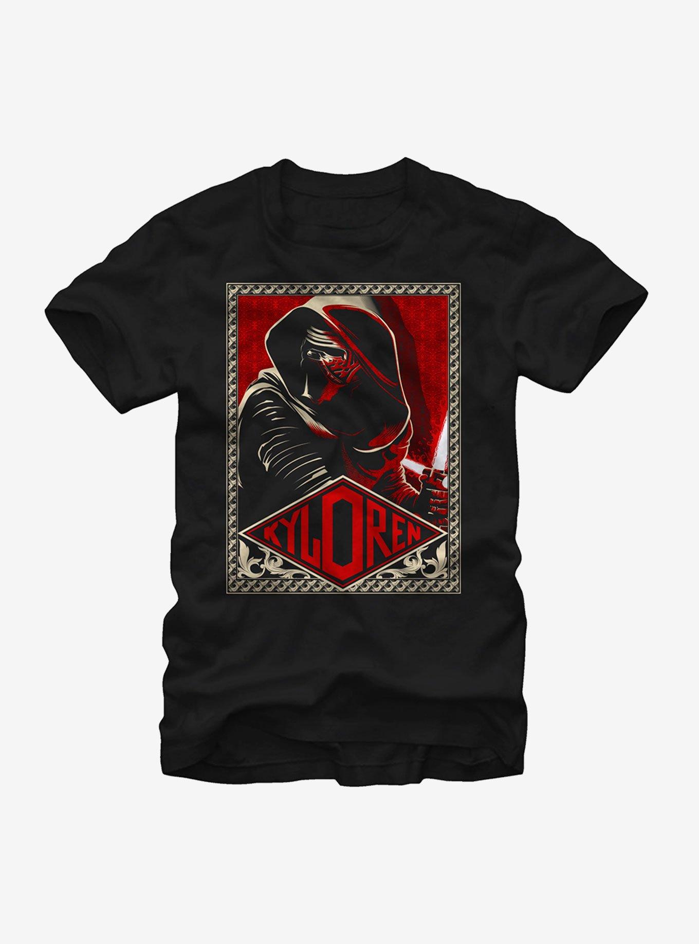 Star Wars Kylo Ren Poster T-Shirt, , hi-res