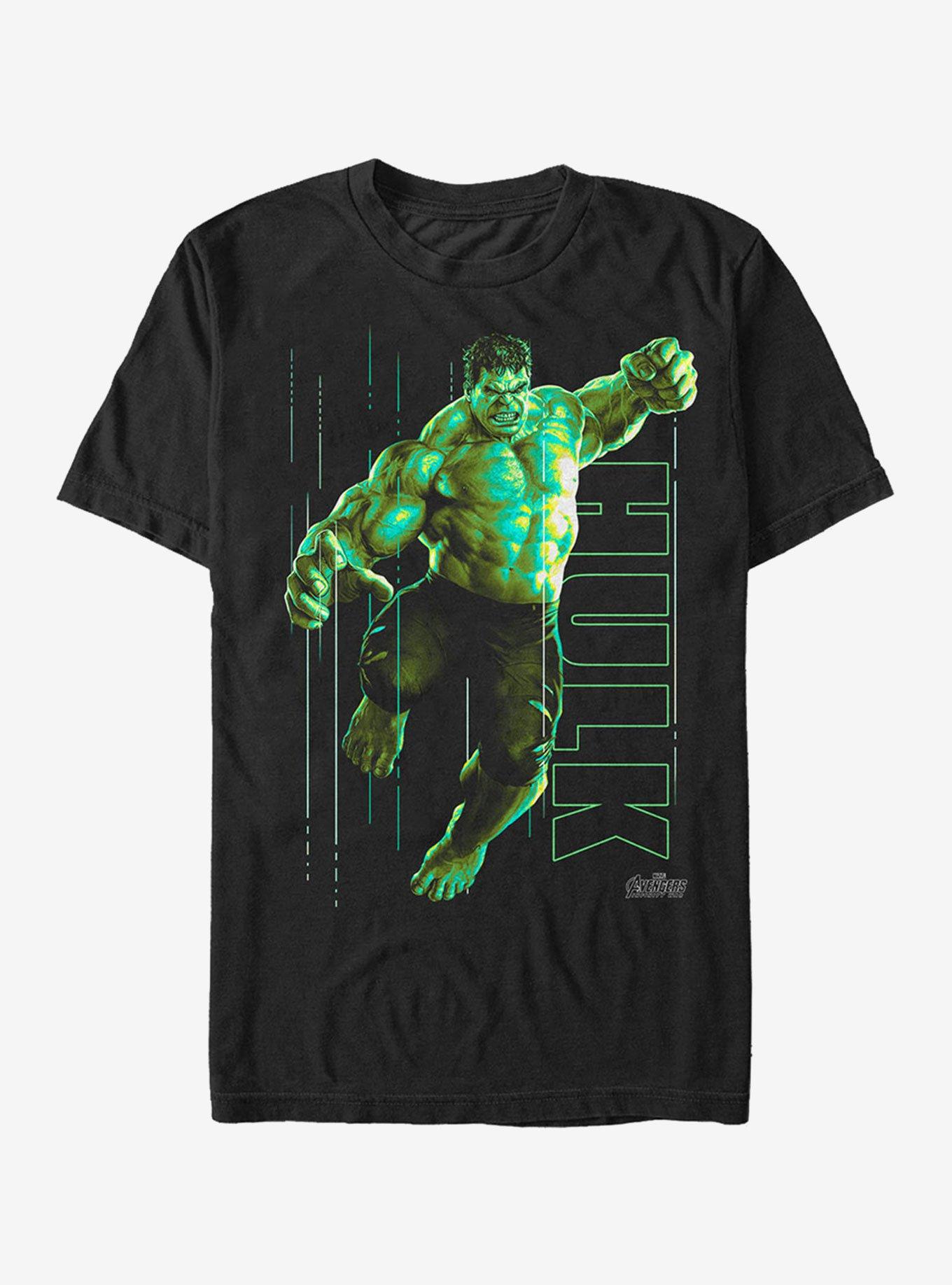 Marvel Avengers: Infinity War Hulk Portrait T-Shirt, , hi-res