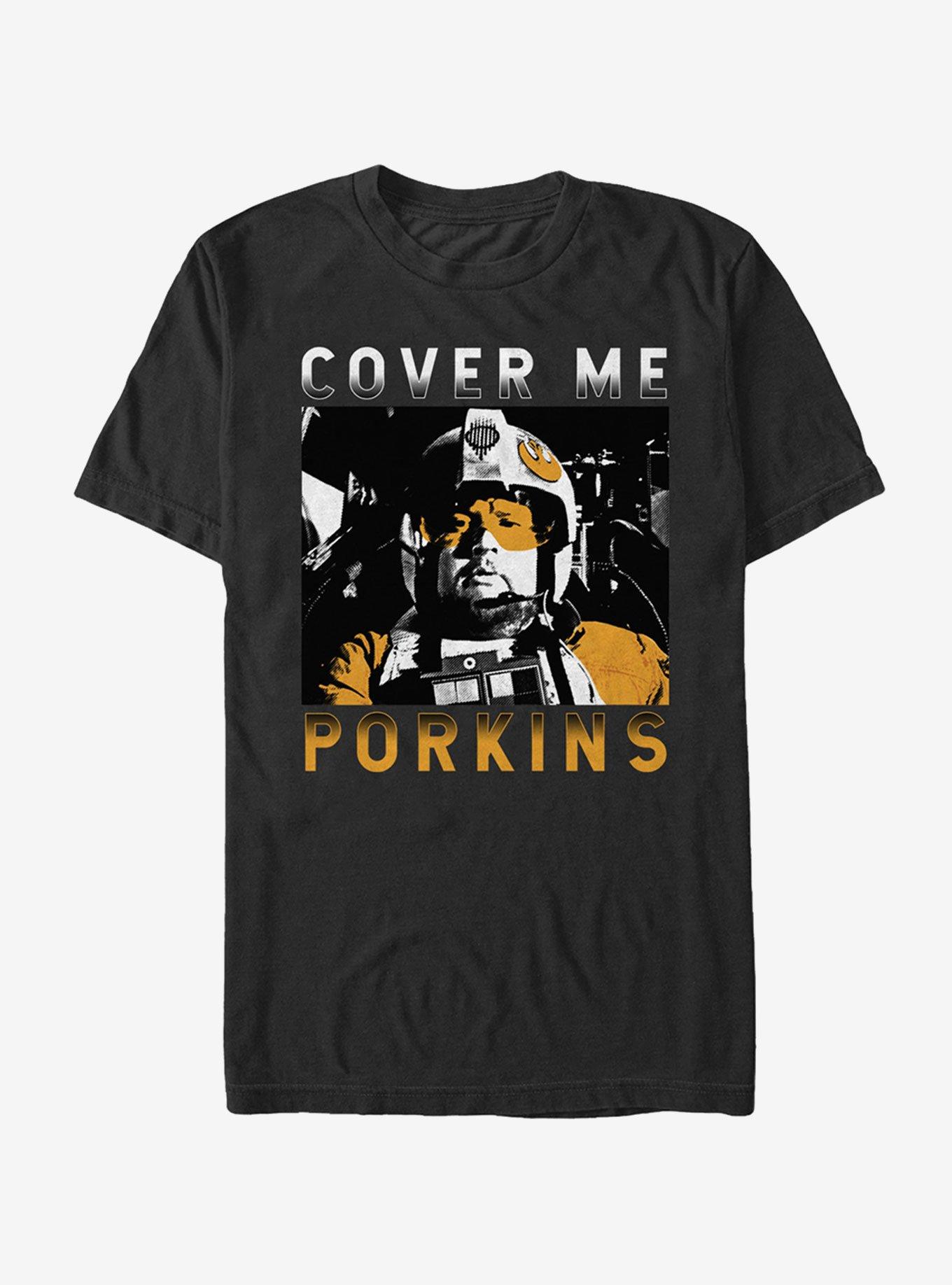 Star Wars Cover Me Porkins T-Shirt, , hi-res