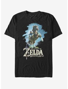 Nintendo Legend of Zelda Breath of the Wild Link Epona T-Shirt, , hi-res