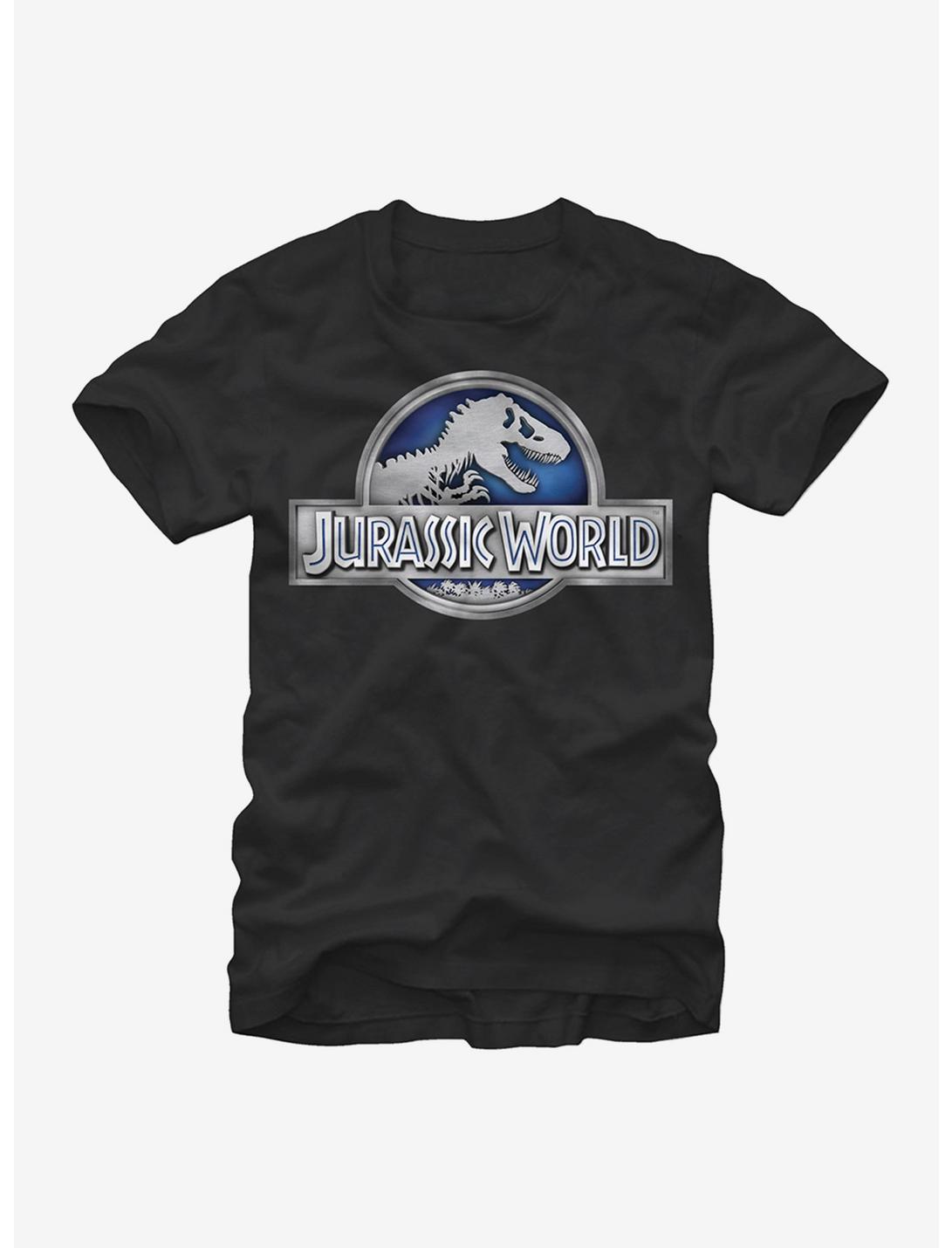 Jurassic World T. Rex Logo T-Shirt, BLACK, hi-res