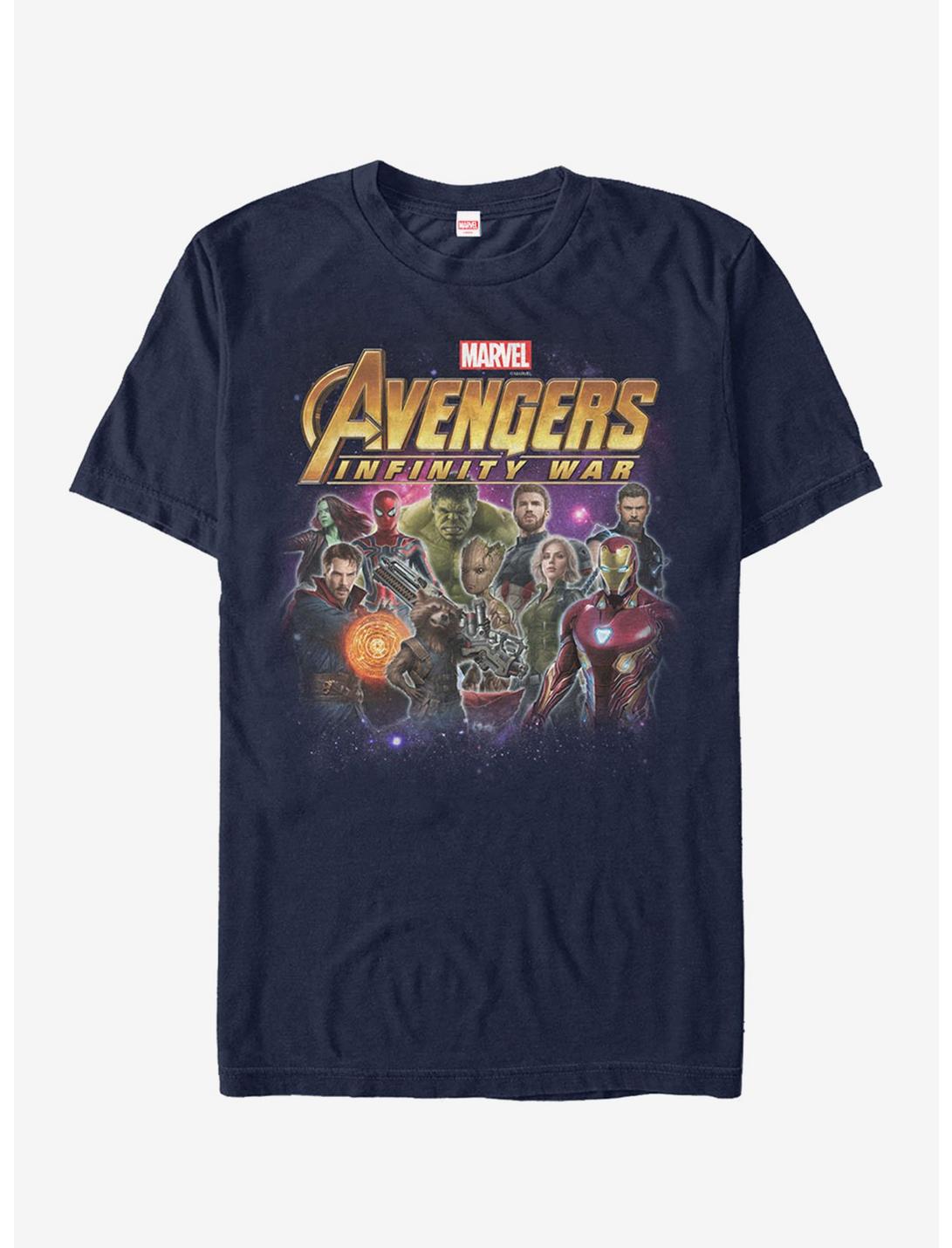 Marvel Avengers: Infinity War Character Shot T-Shirt, BLACK, hi-res