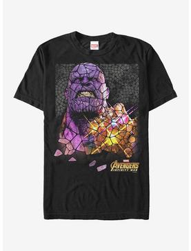 Marvel Avengers: Infinity War Thanos Stained Glass T-Shirt, , hi-res