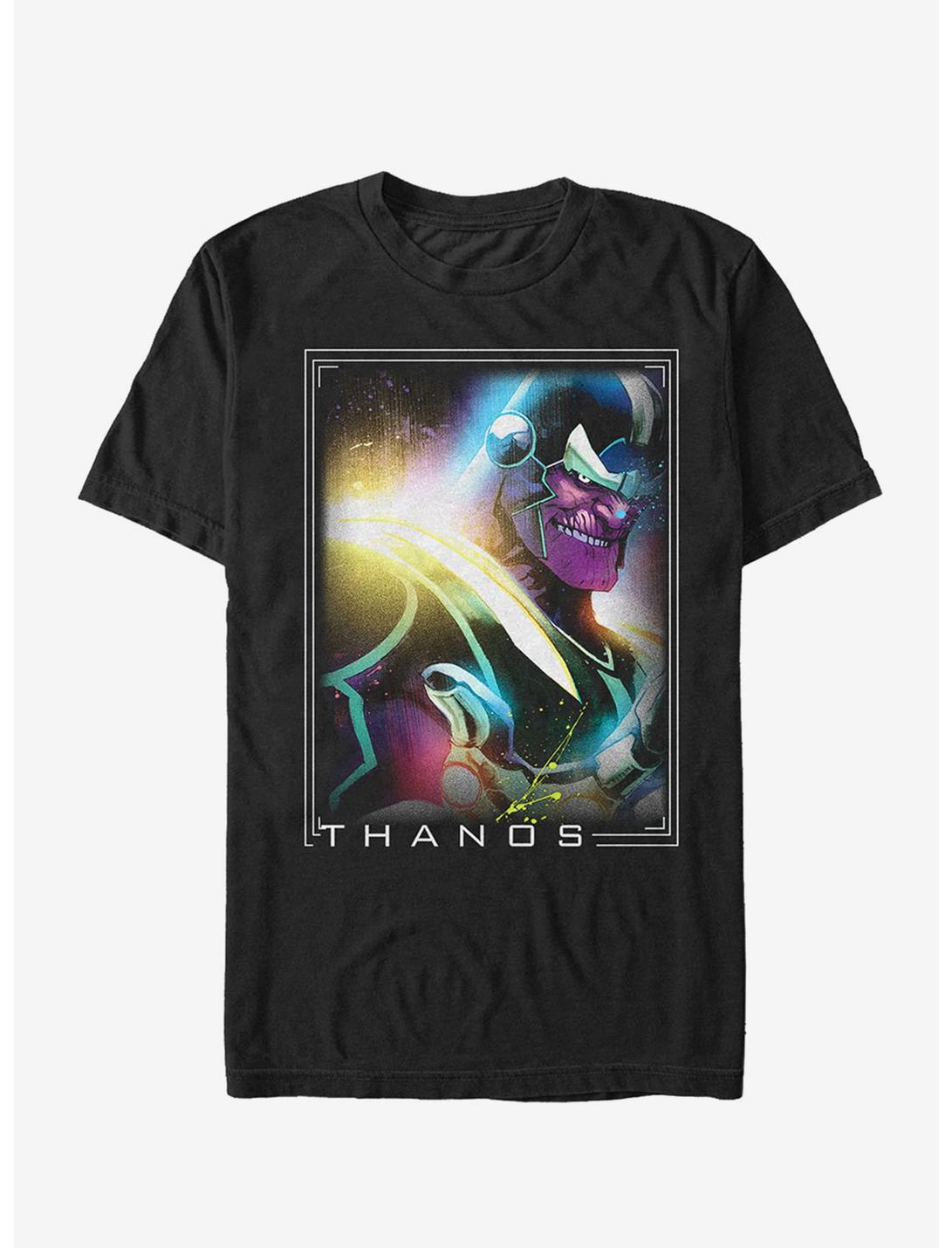 Marvel Retro Thanos Frame T-Shirt, BLACK, hi-res