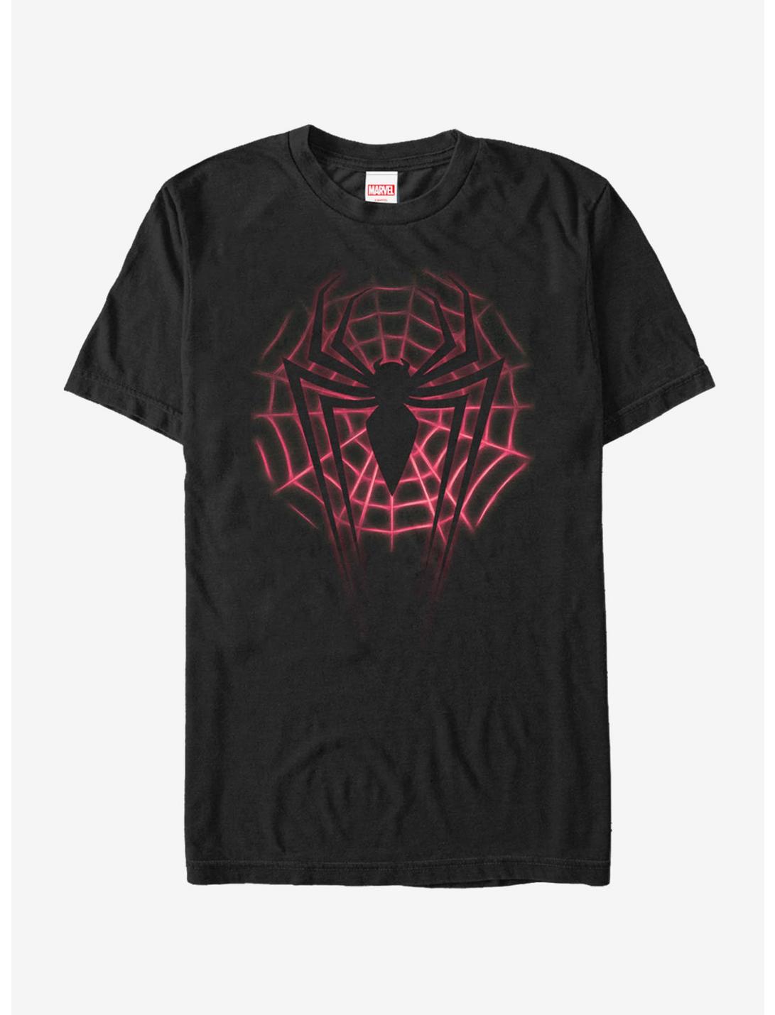 Marvel Spider-Man Web Logo T-Shirt, BLACK, hi-res