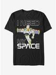 Disney Toy Story Buzz Lightyear Need Space T-Shirt, BLACK, hi-res