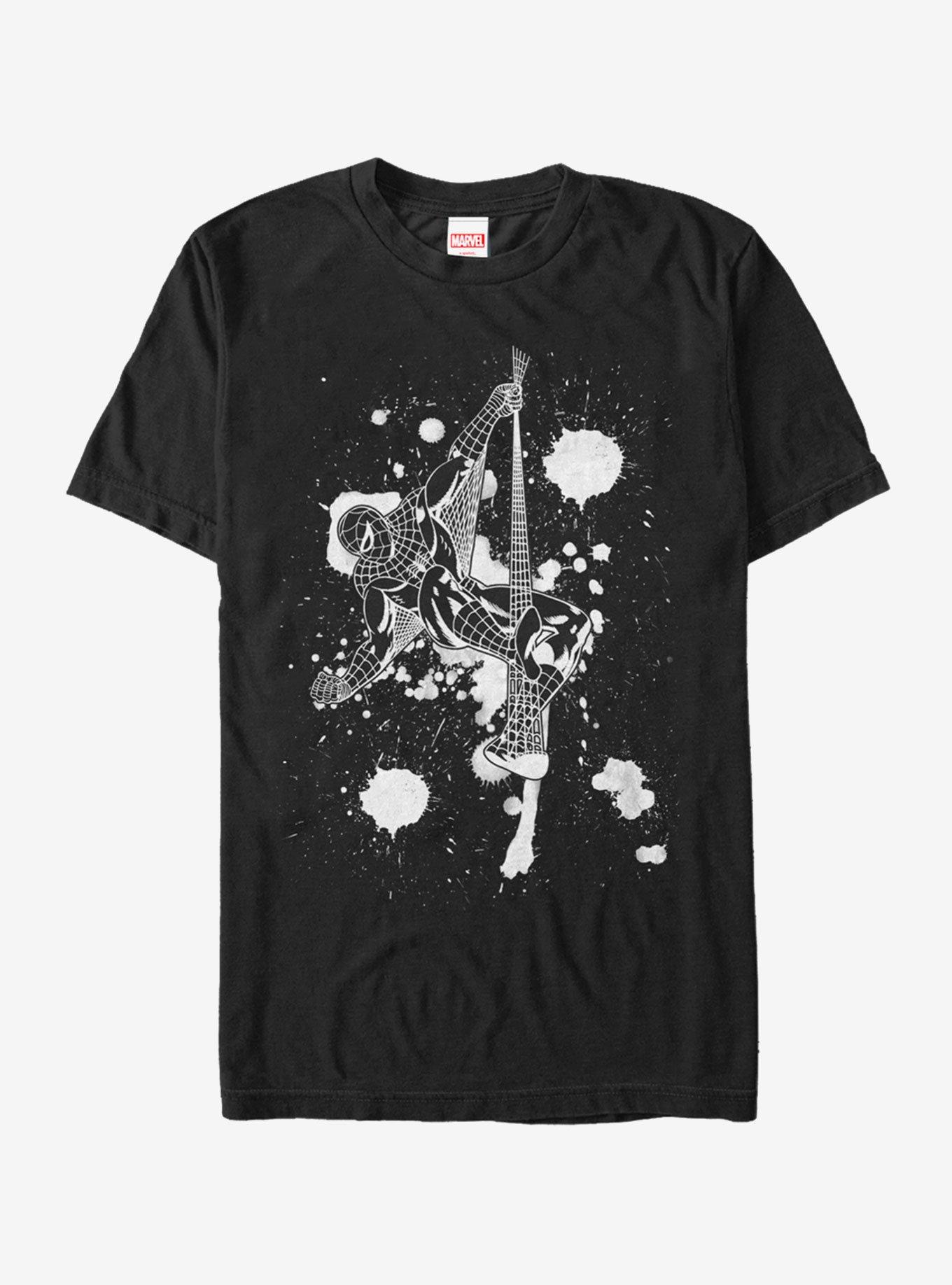 Marvel Spider-Man Paint Splatter Art T-Shirt, , hi-res