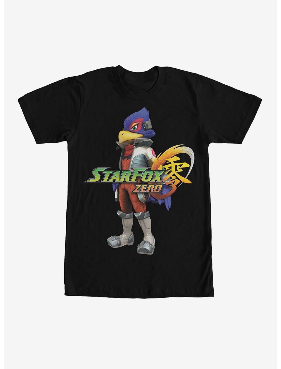 Nintendo Star Fox Zero Falco Lombardi T-Shirt, BLACK, hi-res