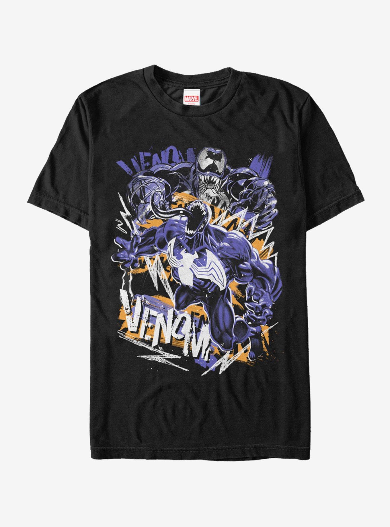 Marvel Venom Graffiti T-Shirt, , hi-res