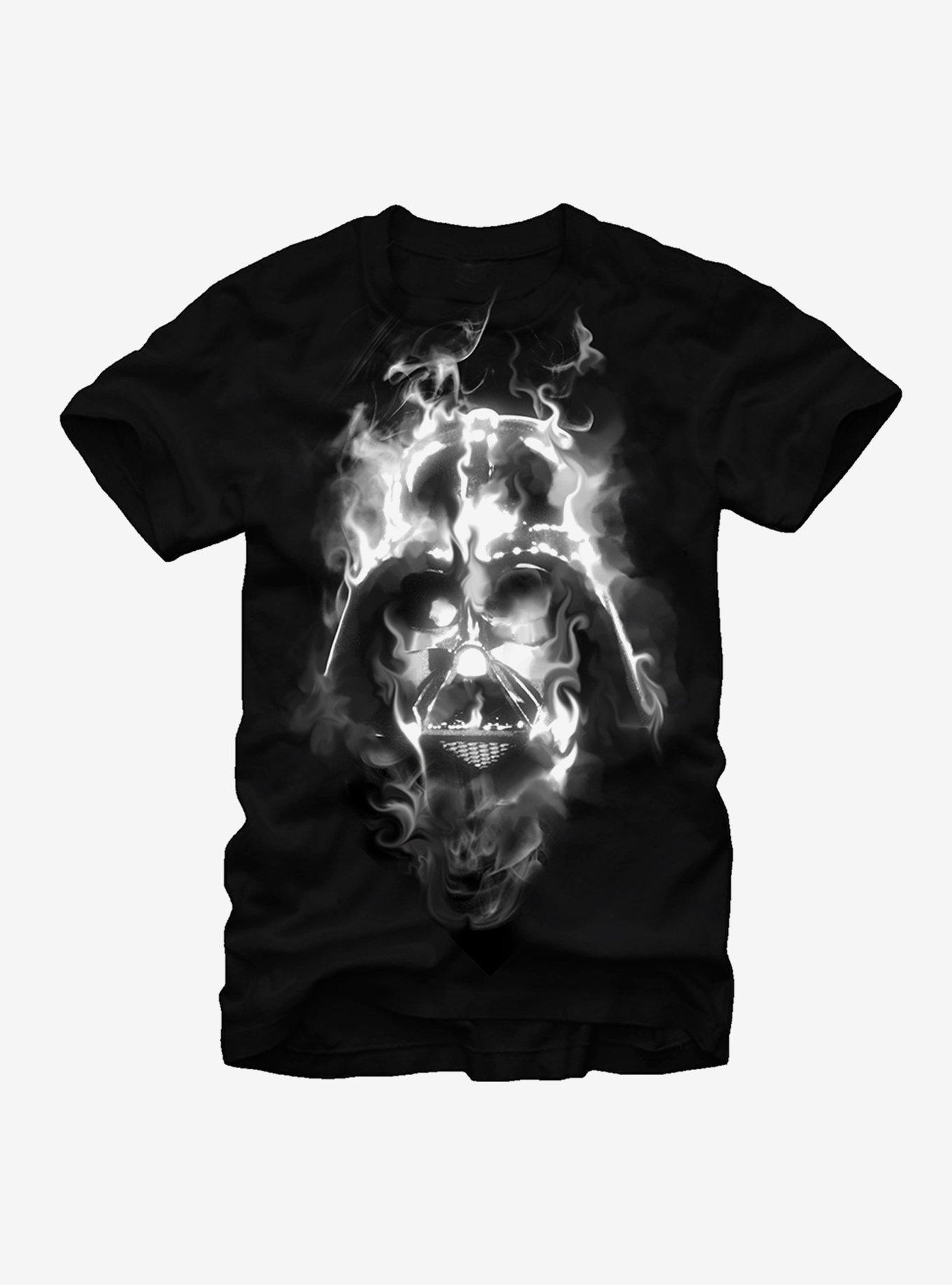 Star Wars Darth Vader Smoke T-Shirt, BLACK, hi-res