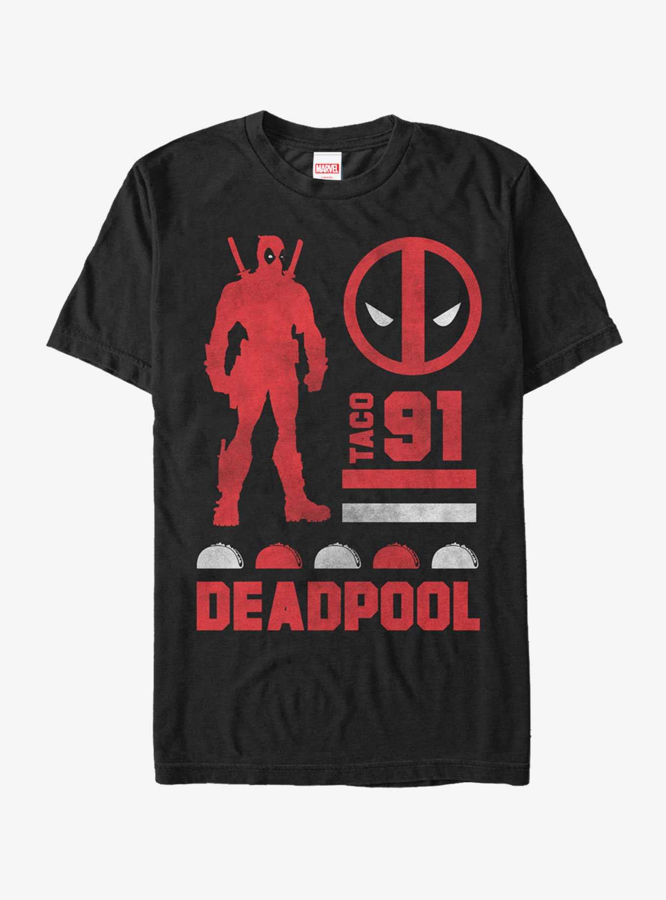 Marvel Deadpool Taco 91 T-Shirt, , hi-res