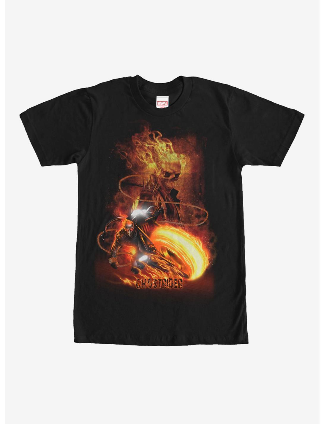 Marvel Ghost Rider Fire Fury T-Shirt, BLACK, hi-res