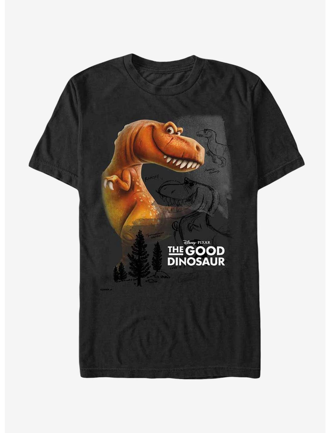 Disney The Good Dinosaur Ramsey T-Shirt, BLACK, hi-res