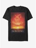 Disney The Lion King Savannah Sunset T-Shirt, BLACK, hi-res
