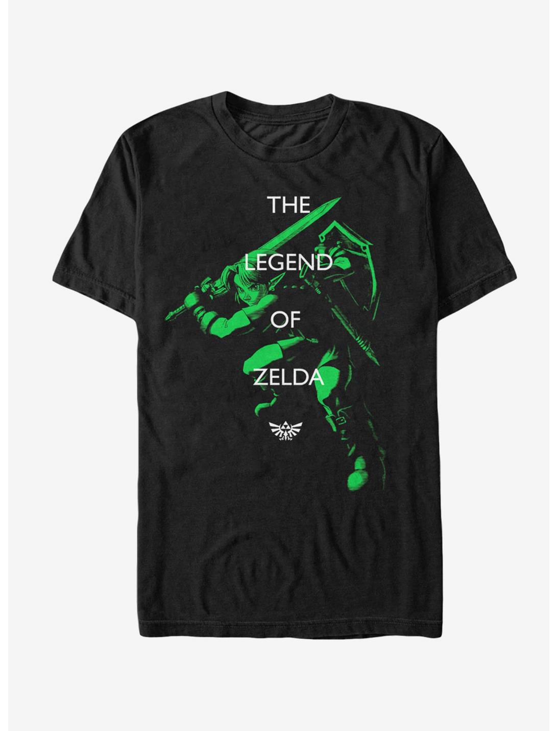 Nintendo The Legend of Zelda Lives T-Shirt, BLACK, hi-res