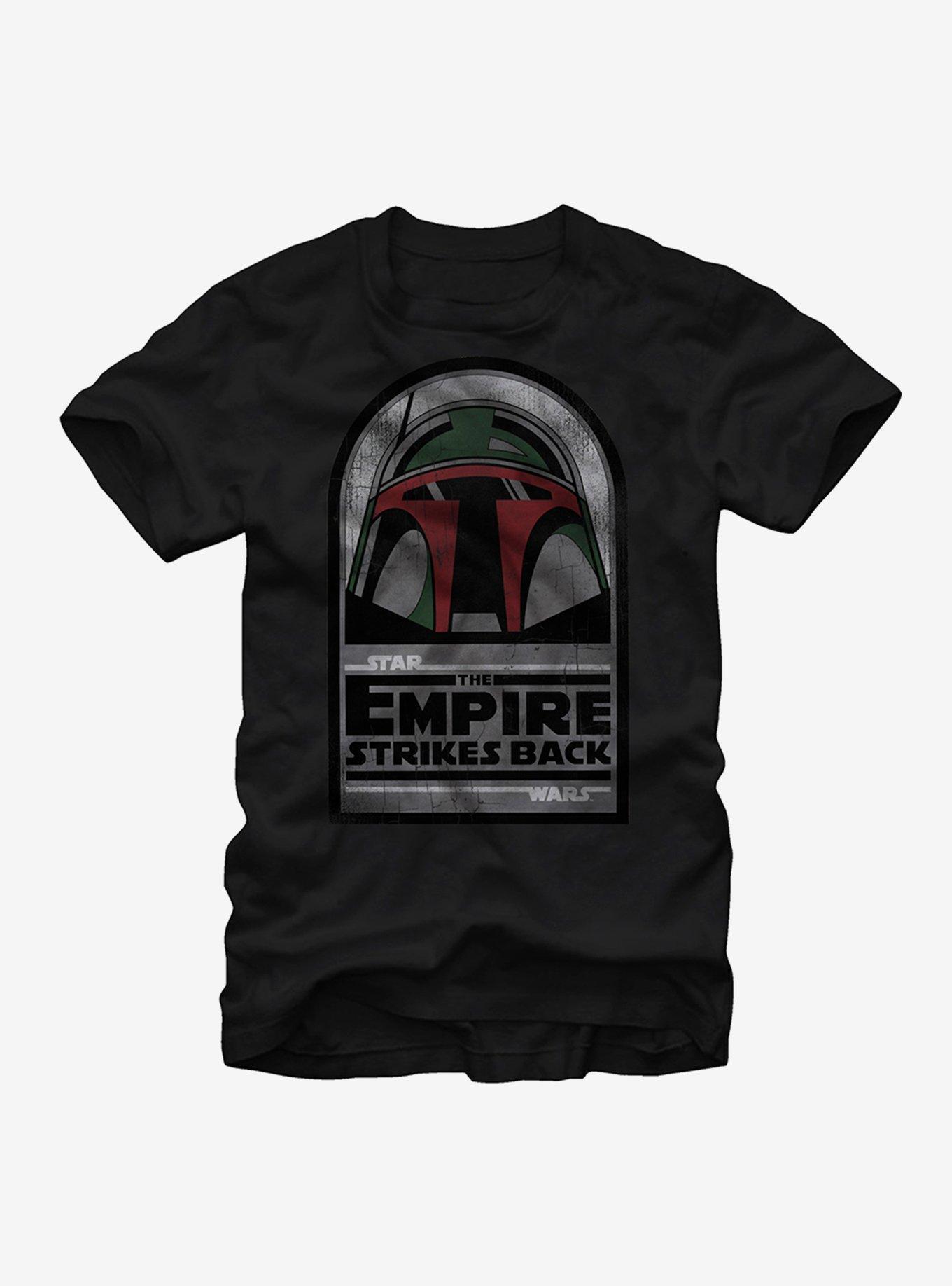 Star Wars Boba Fett Strikes Back T-Shirt, BLACK, hi-res