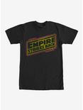 Star Wars The Empire Strikes Back Logo T-Shirt, BLACK, hi-res