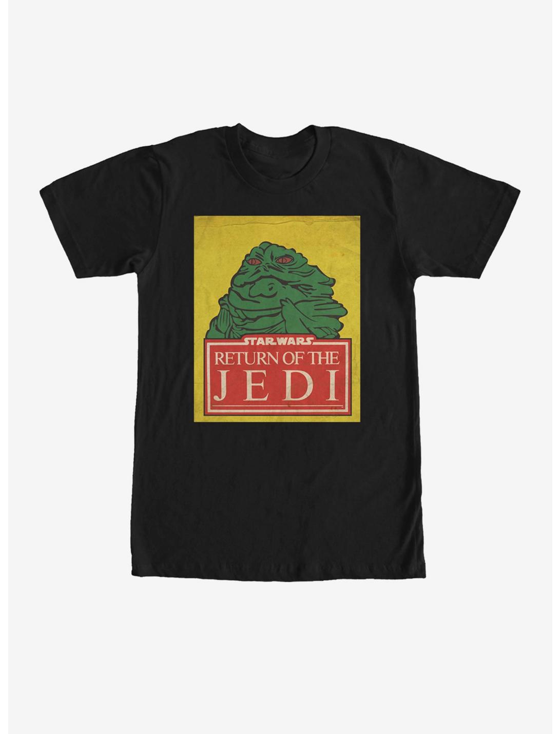 Star Wars Episode VI Return Of The Jedi Jabba the Hutt  T-Shirt, BLACK, hi-res