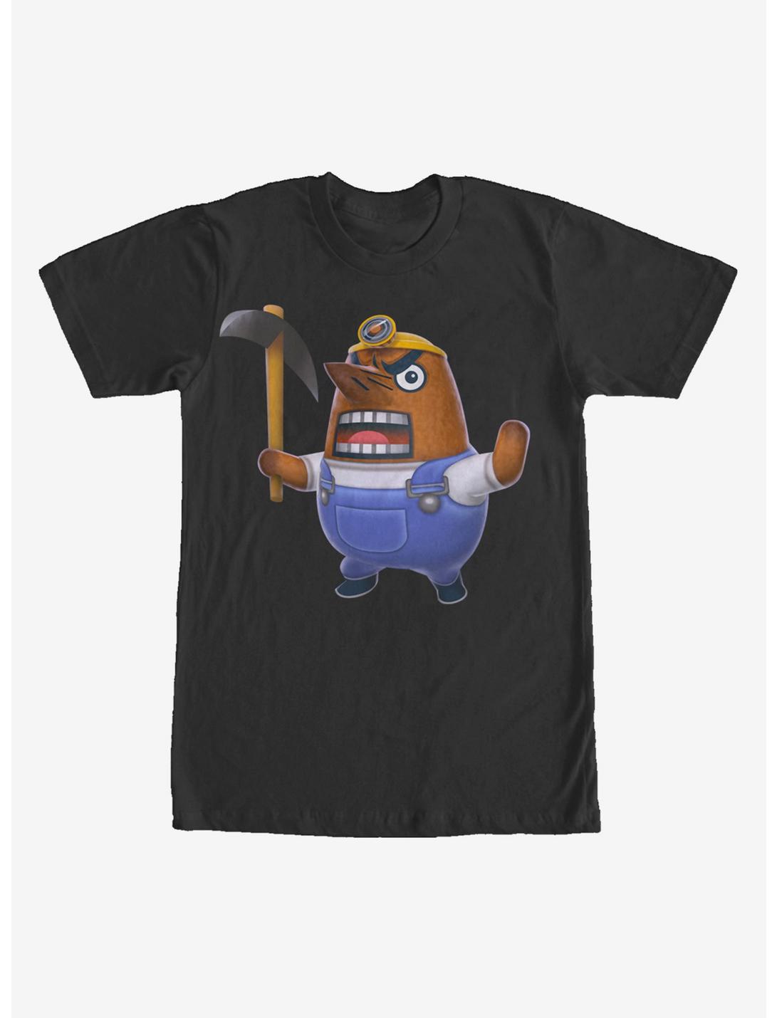Nintendo Animal Crossing Resetti Mole T-Shirt, BLACK, hi-res