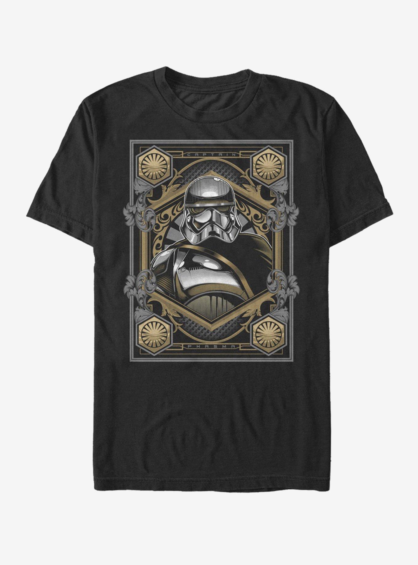Star Wars Captain Phasma Card T-Shirt, , hi-res