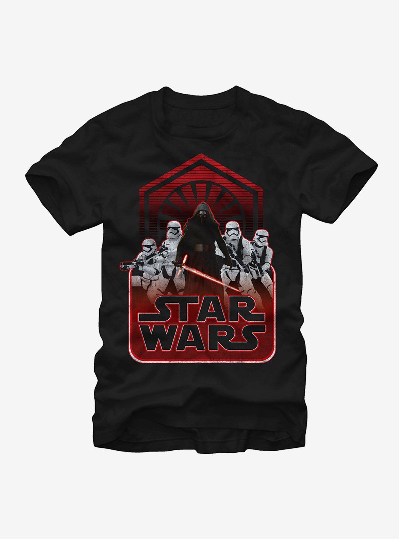 Star Wars First Order Kylo Ren T-Shirt, BLACK, hi-res