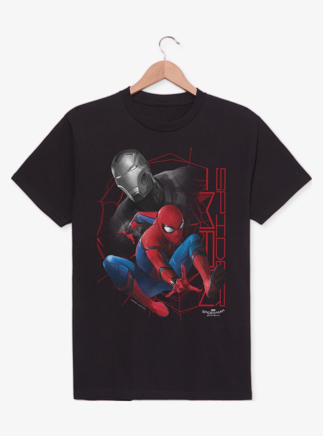 Marvel Spider-Man Homecoming Iron Man Grayscale T-Shirt