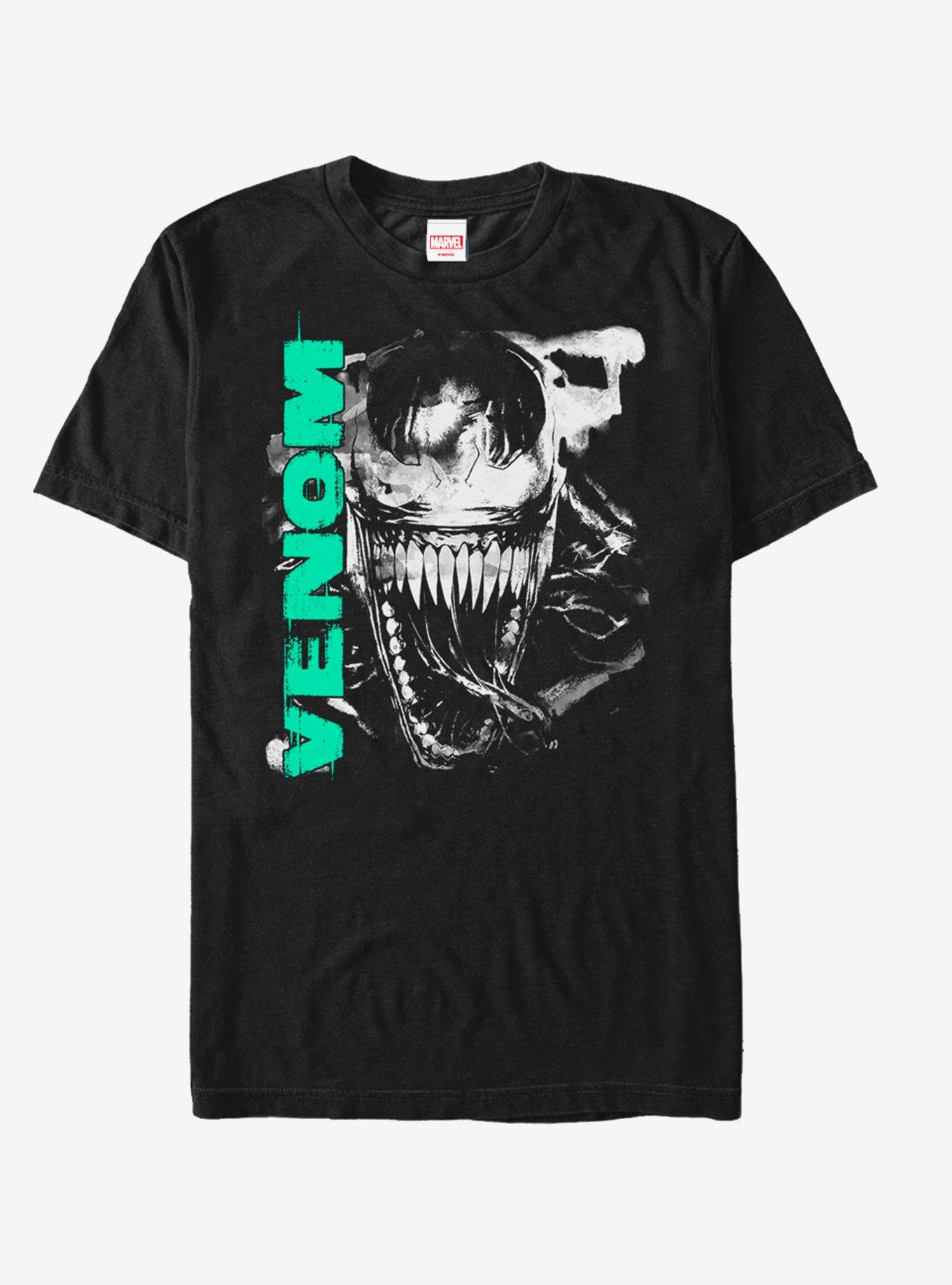 Marvel Venom Teeth T-Shirt, BLACK, hi-res