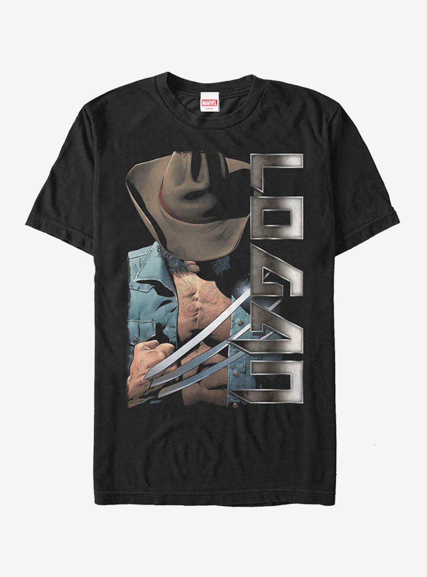 Marvel X-Men Logan Wolverine Hat T-Shirt, , hi-res