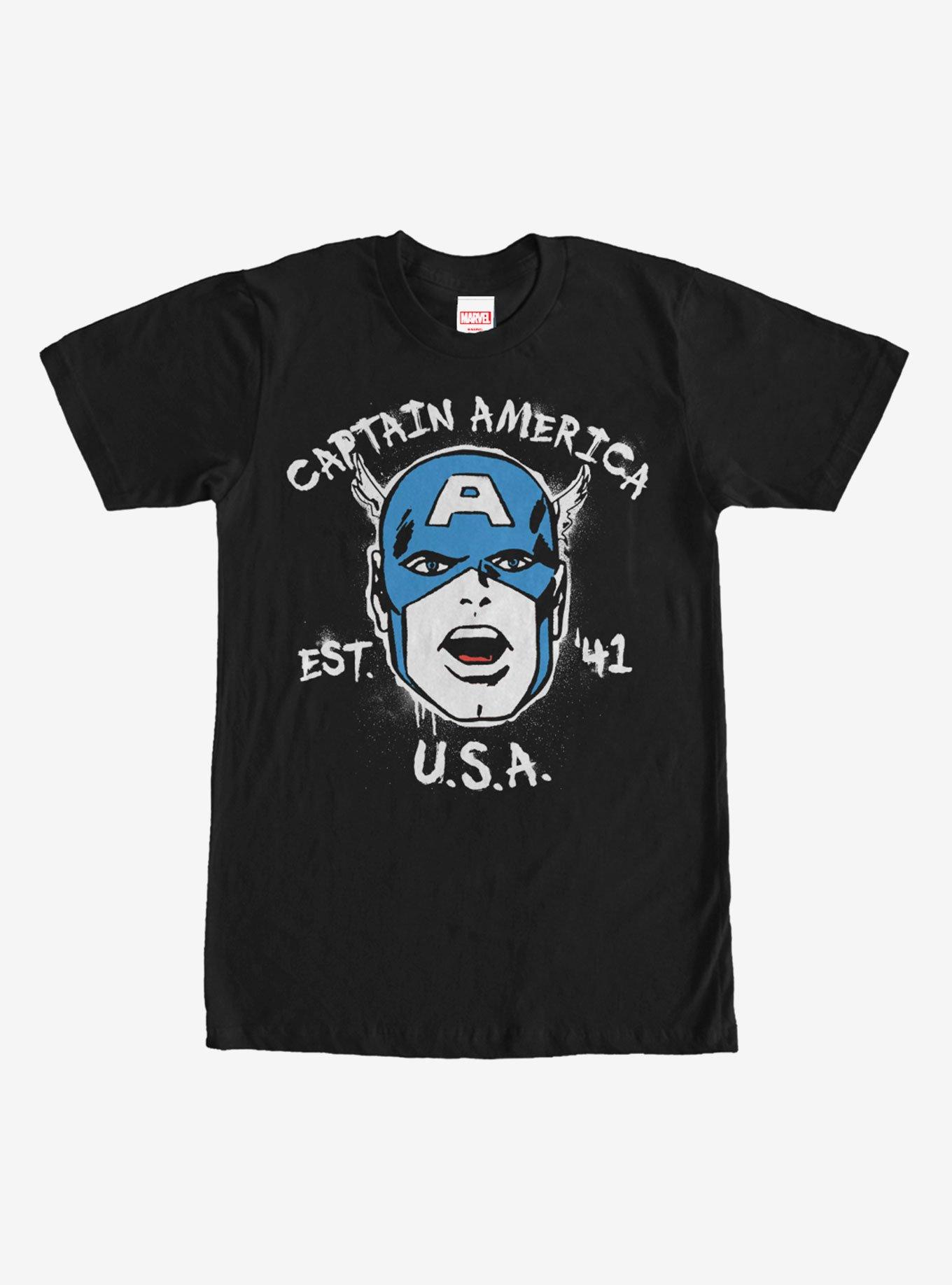 Marvel Captain America Est 1941 T-Shirt, , hi-res