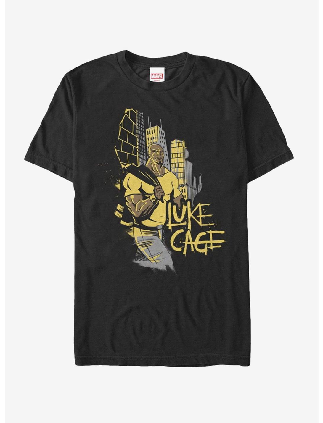 Marvel Luke Cage Brick T-Shirt, BLACK, hi-res