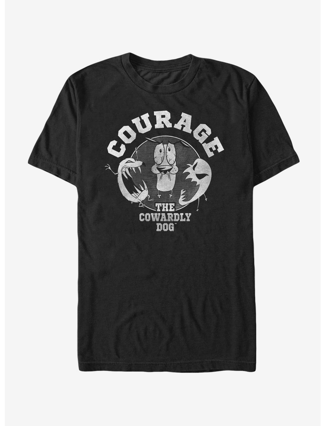 Cartoon Network Courage the Cowardly Dog Monsters T-Shirt, BLACK, hi-res