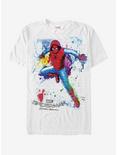 Marvel Spider-Man Homecoming Paint Splatter T-Shirt, WHITE, hi-res