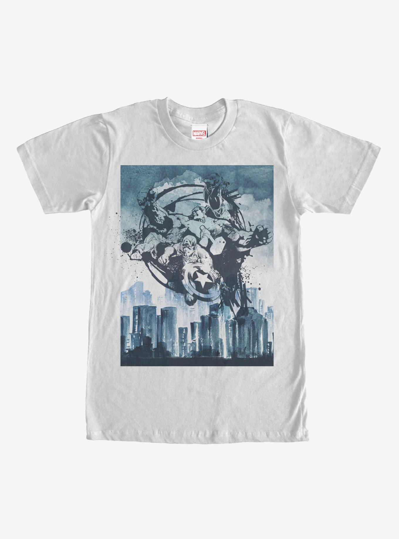 Marvel Avengers City Graffiti T-Shirt, , hi-res