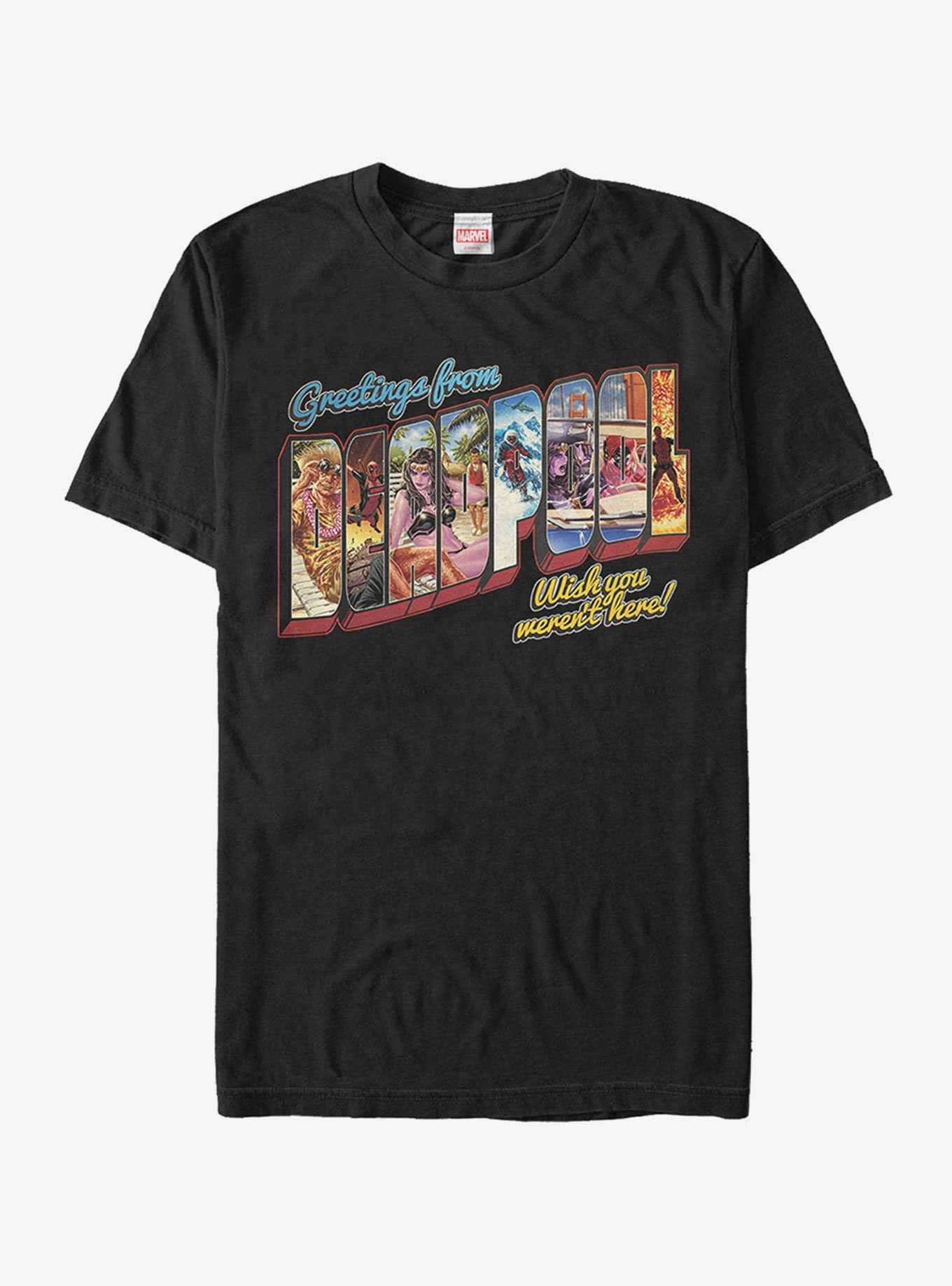 Marvel Deadpool Greetings From Vacation T-Shirt, , hi-res