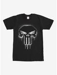 Marvel Punisher Drip Skull Symbol T-Shirt, BLACK, hi-res