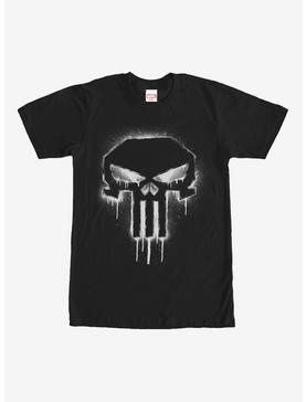 Marvel Punisher Drip Skull Symbol T-Shirt, , hi-res