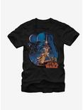 Star Wars Vintage Art T-Shirt, BLACK, hi-res